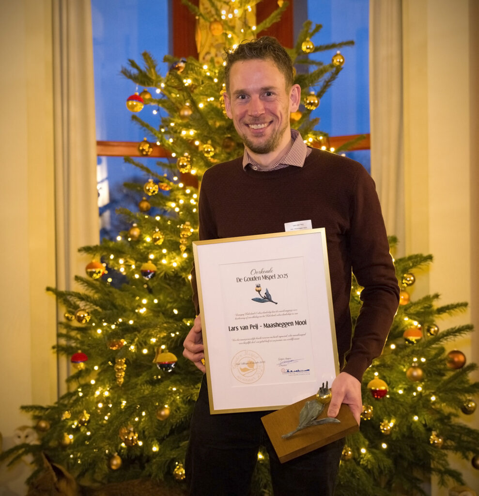 de Gouden Mispel gaat naar Maasheggen Mooi!!